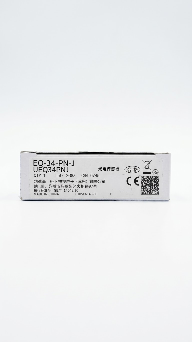 Ürünler &raquo; EQ-34-PN-J Panasonic SUNX Fotoelektrik Sensör (BGS, PNP, 2m, M12 Konnektör) &raquo; Elektronik | Taflan Elektronik