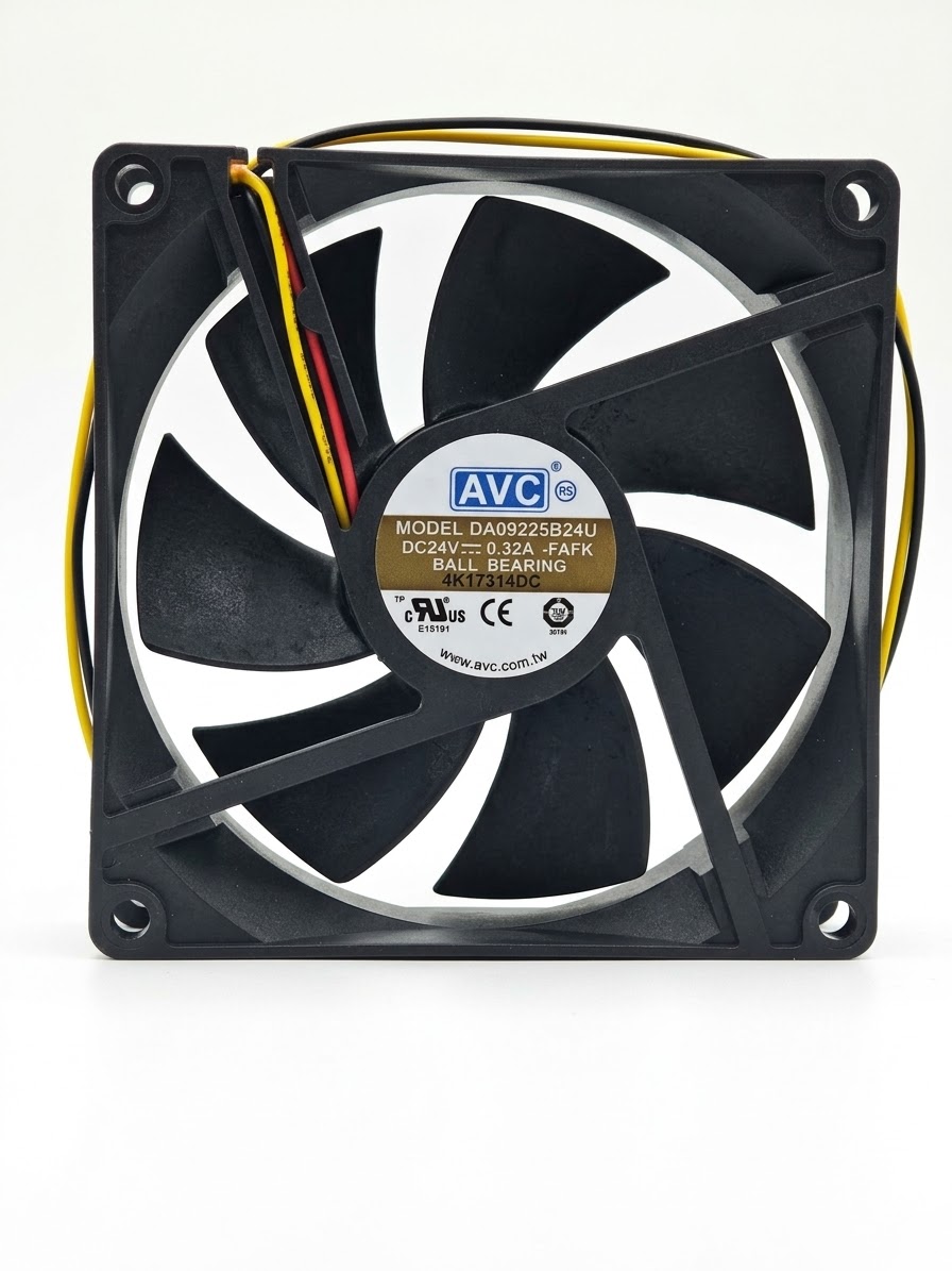 Ürünler &raquo; DA09225B24U 92x92x25mm 24V DC 3 kablolu AVC Marka Fan - Çift Rulmanlı (Ball Bearing) &raquo; Elektronik | Taflan Elektronik